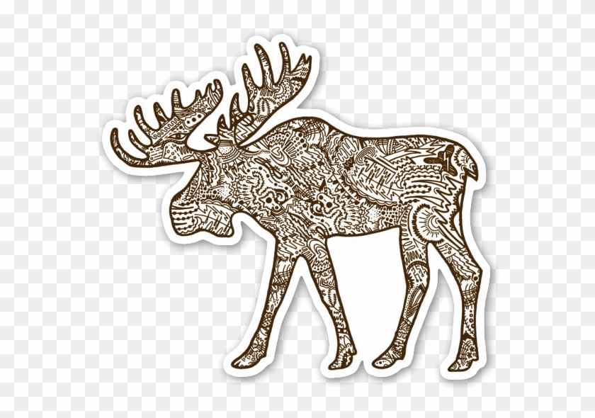 Moose - Reindeer Clipart