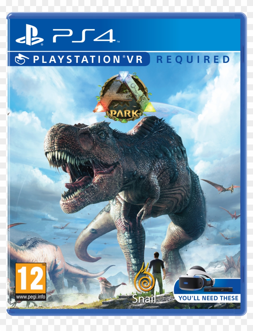 Out Now - Ark Park Vr Ps4 Cover Clipart #3215431