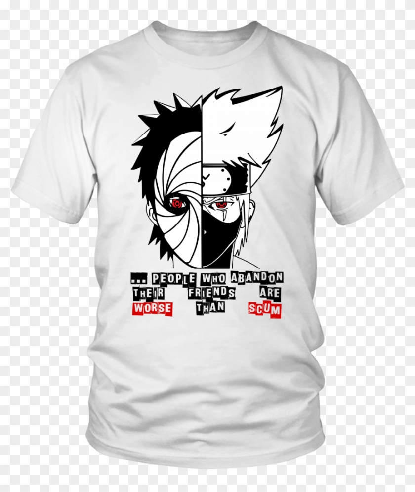 Kakashi Obito Men Short - Shirt Clipart