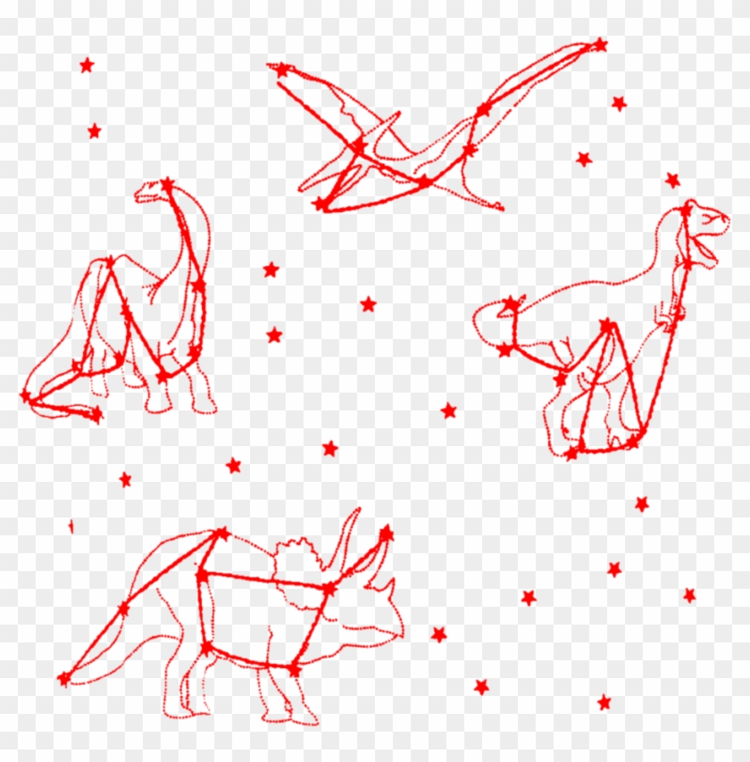 #aesthetic #red #embroidered #embroidery #dinosaur - Dinosaur Aesthetic Png Clipart