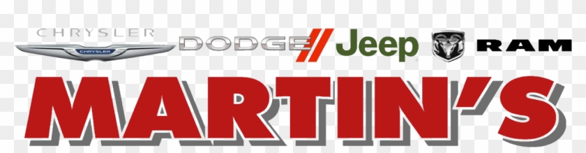 Martin's Chrysler Dodge Jeep & Ram - Graphic Design Clipart