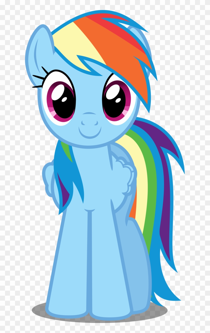 Rainbow Dash Images Rainbow Dash Hd Wallpaper And Background - Mlp Rainbow Dash Front Clipart