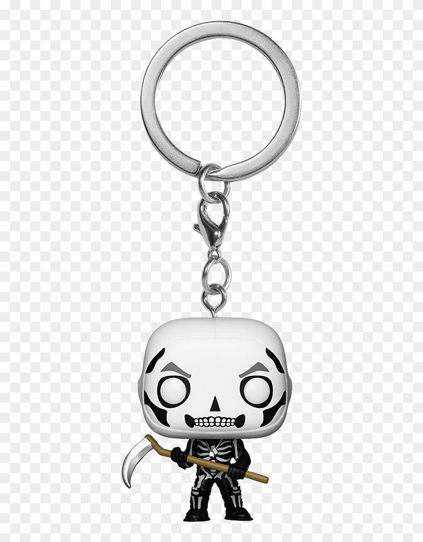 Buy Pop Keychain Fortnite Skull Trooper Game Png Fortnite - Fortnite Funko Pop Keychain Clipart