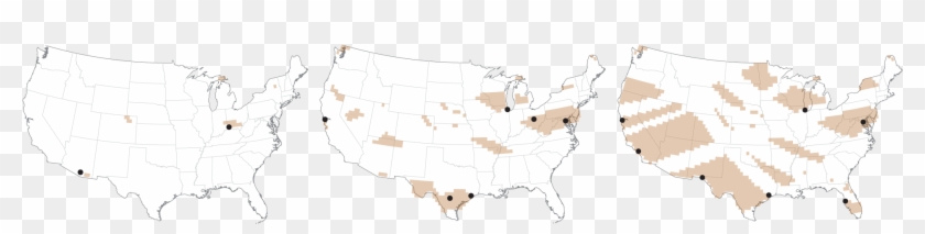 The Last Total Solar Eclipse Over These Areas Occurred - Hendrick Automotive Group States - Png Download