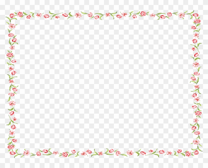 Marcos Flores Png - Marco De Huevos De Pascua Clipart