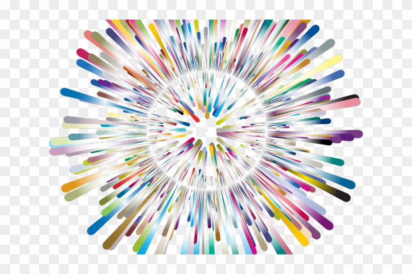 Explosions Clipart Rainbow - Circle - Png Download #3217279