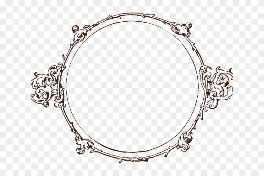 Scroll Clipart Simple Vector - Victorian Border Vector Png Transparent Png