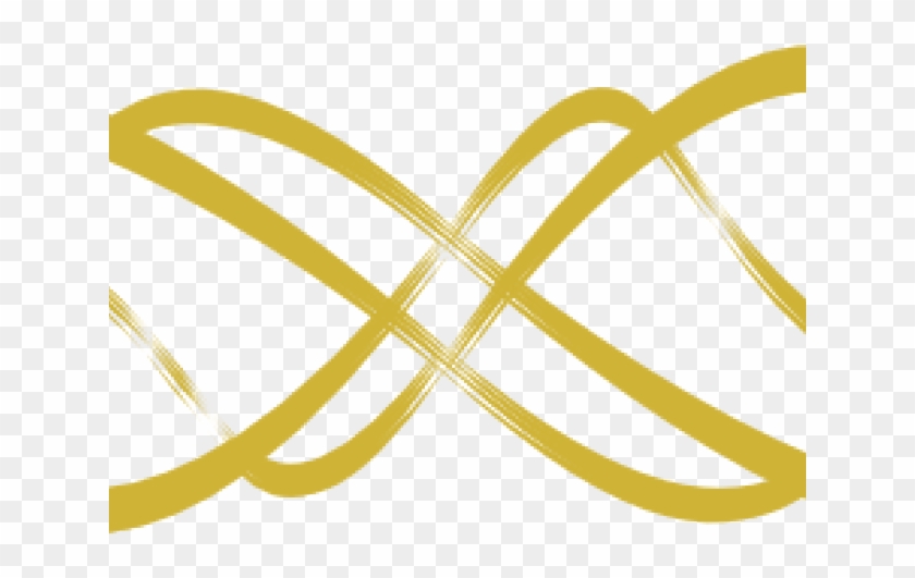 Gold Swirl Cliparts - Gold Swirl Clip Art - Png Download