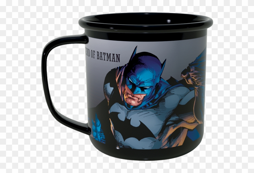 Tin Batman Mug - Coffee Cup Clipart