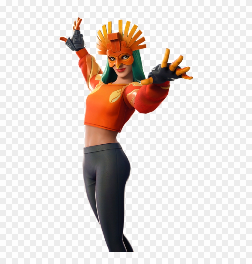 Rare Sunbird Outfit Fortnite Cosmetic Cost Bucks Fortnite - Sunbird Fortnite Png Clipart