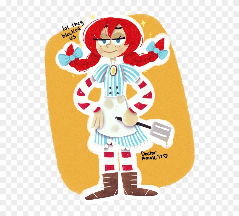 Wendy's Fast Food Twitter Smug Anime Wendy Fanart Fan - Wendys Fanart Clipart #3218324