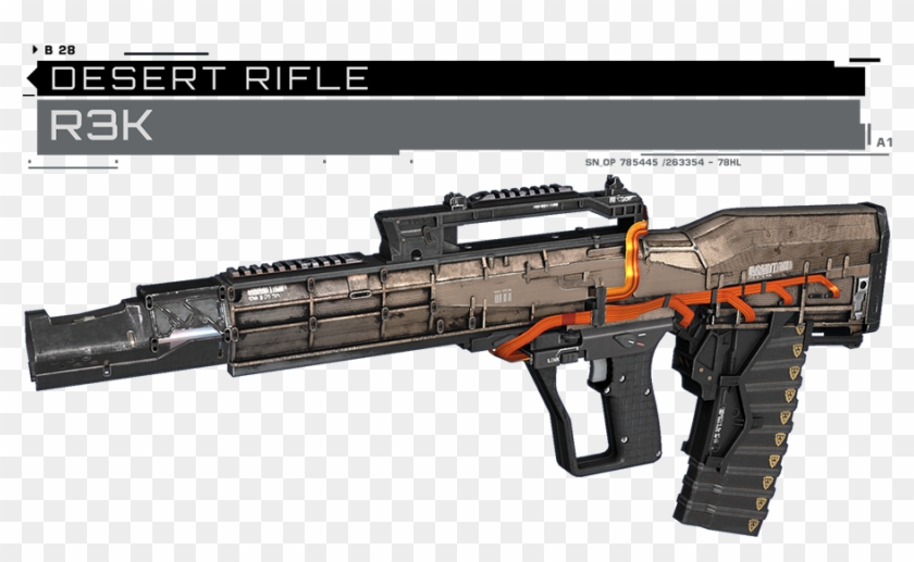 Replaces Desert Rifle With R3k From Call Of Duty Infinite - Cod Iw R3k Clipart