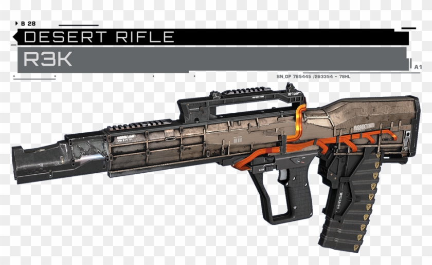 Replaces Desert Rifle With R3k From Call Of Duty Infinite - Cod Iw R3k Clipart #3218367