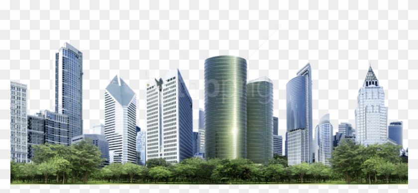 City Skyline Png - Building Png Clipart