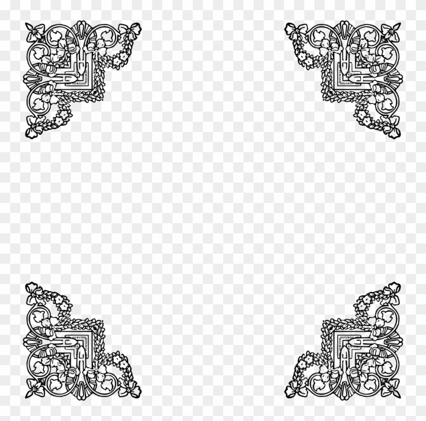 Line Art Visual Arts Flower Garland - Illustration Clipart #3218665