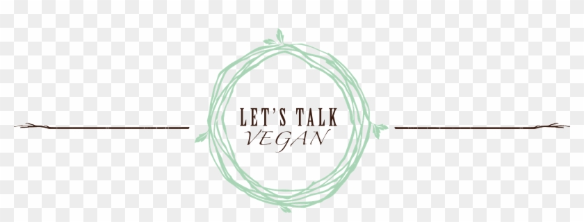 Let's Talk Vegan - Calligraphy Clipart #3218981