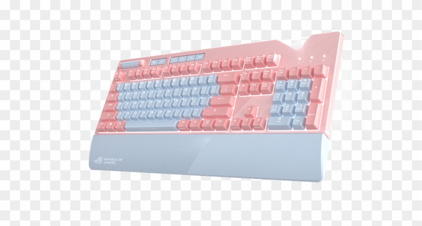 Rog Strix Flare Pnk Ltd - Computer Keyboard Clipart #3219072