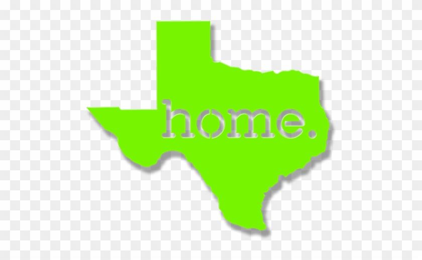 Texas 'home' Outline - Houston On A Texas Map Clipart #3219330