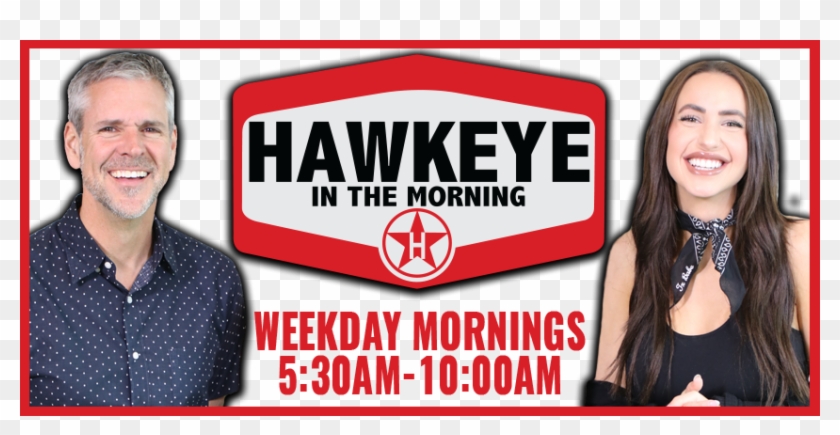 Join Mark “hawkeye” Louis And Connected K Weekday Mornings - Girl Clipart #3219375