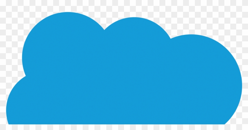 Salesforce Logo Transparent Background - Transparent Background Salesforce Cloud Logo Clipart #3219430