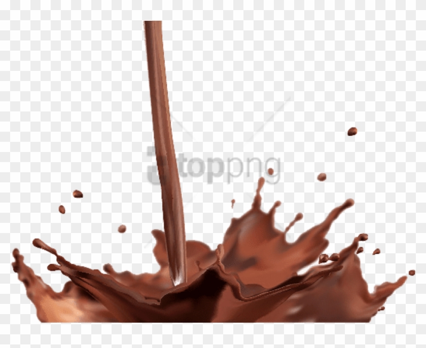 Free Png Chocolate Milk Splash Png Png Image With Transparent - Chocolate Splash Vector Free Download Clipart #3219603