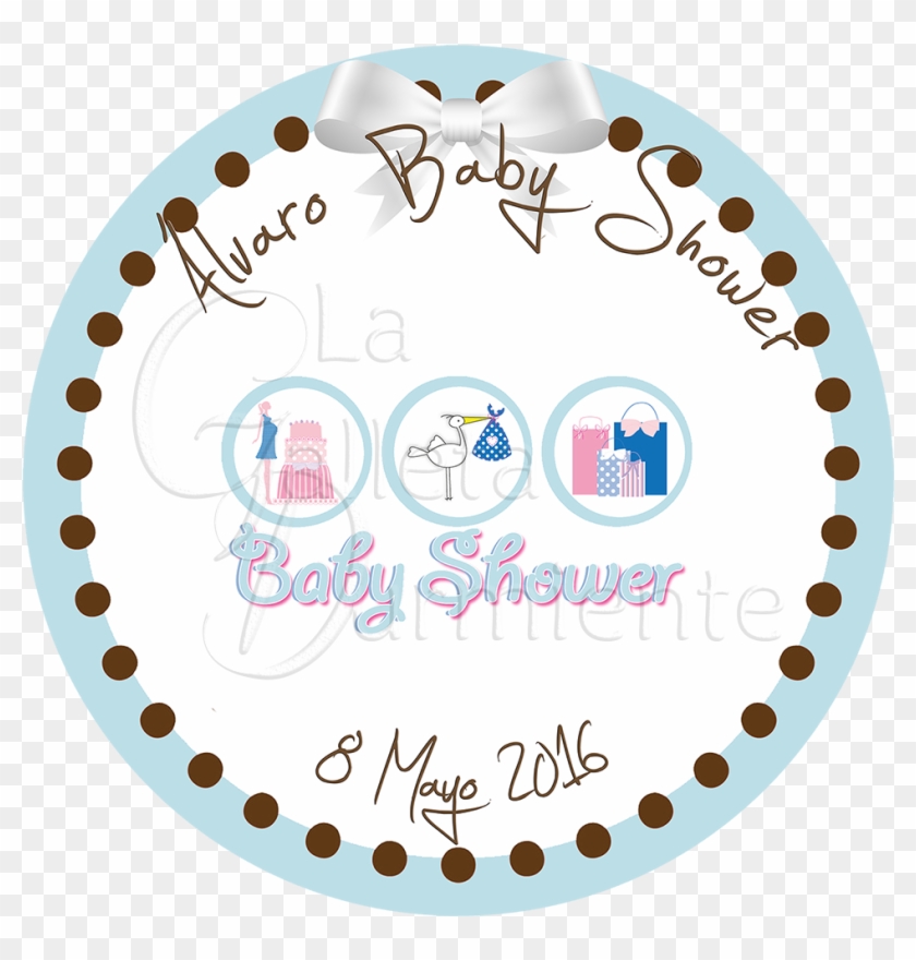 Etiquetas Baby Shower Niño - Kilimanjaro Halo 2 Medalla Clipart