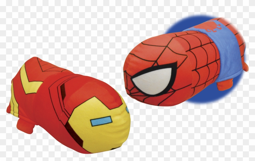 14" Disney Marvel Iron Man To Spider-man Flipazoo 2 - Plush Clipart