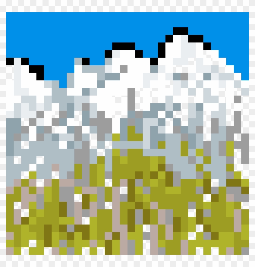 Utah Mountain Range - Illustration Clipart