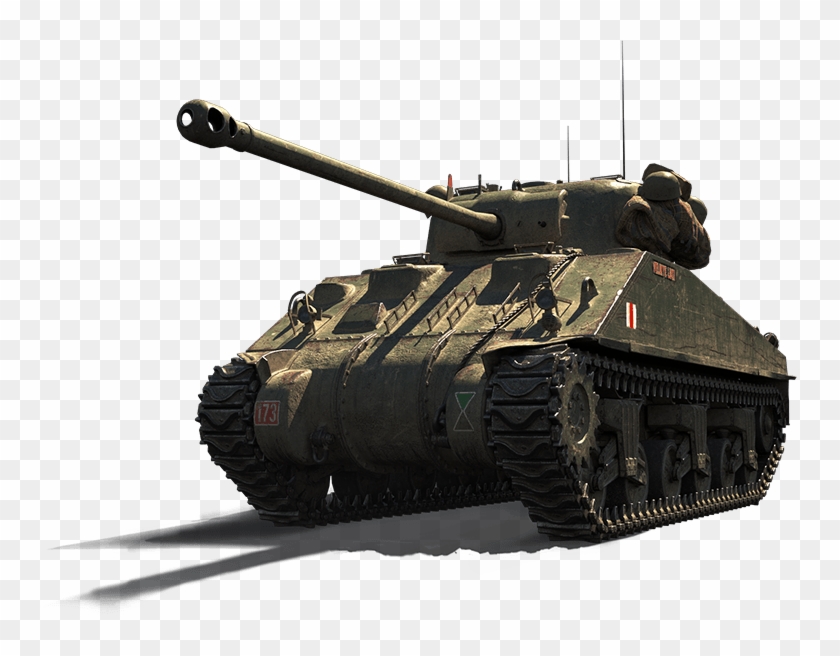 The Sherman Vc Firefly Starts At - Churchill Tank Clipart #3220012
