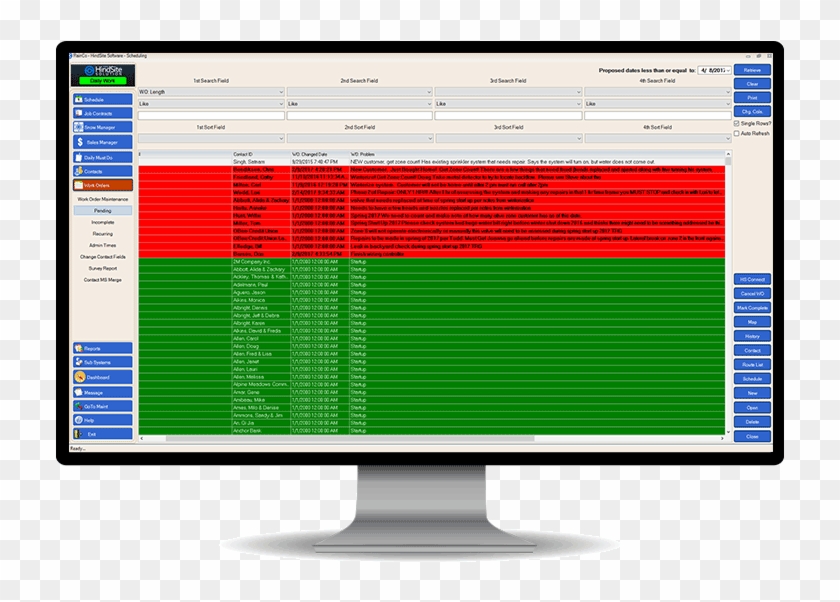 Pending Schedule Monitor - Computer Monitor Clipart #3220116