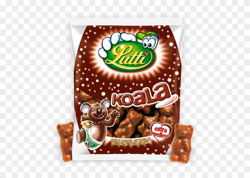 Koala Chocolate Milk Or Dark Chocolate - Koala Lutti Clipart #3220387