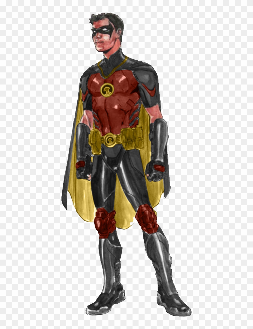 Tim Drake Red Robin Rebirth Clipart