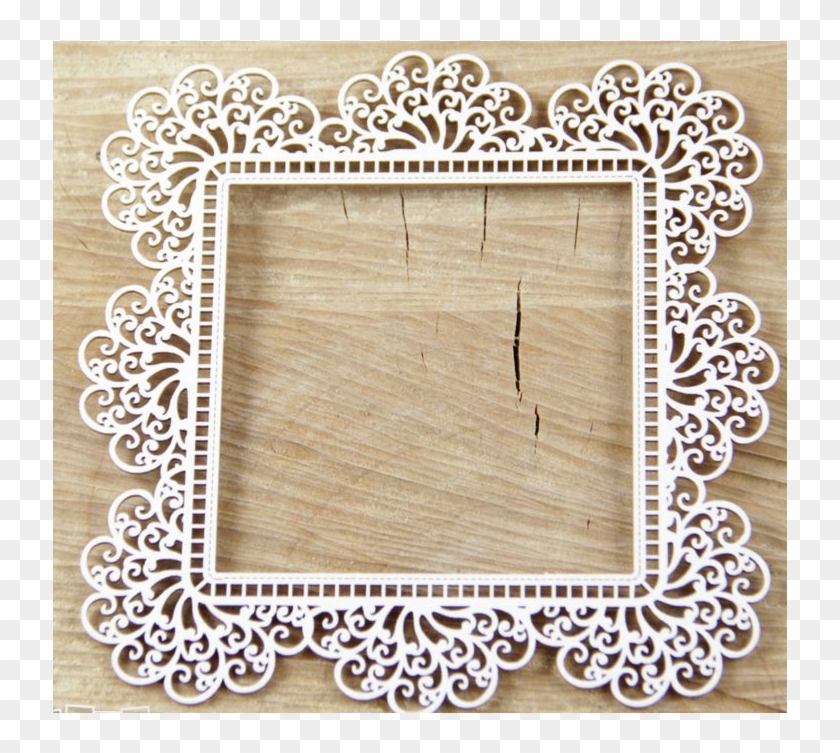 Doily Transparent Square - Picture Frame Clipart #3221458