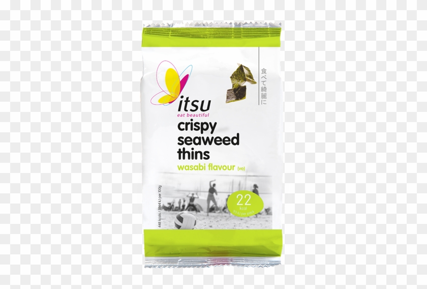 Crispy Seaweed Thins Wasabi - Poster Clipart #3221926