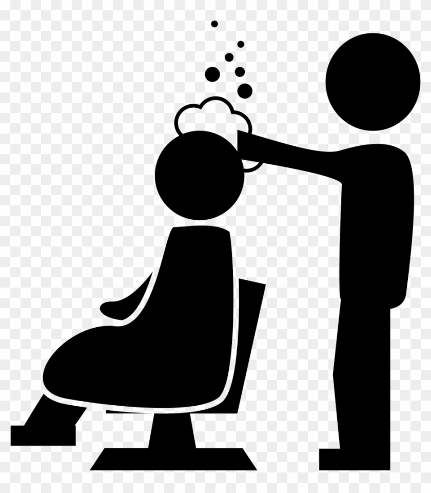 Vector Download Hairstylist Svg Man Png - Salon Icon Png Clipart