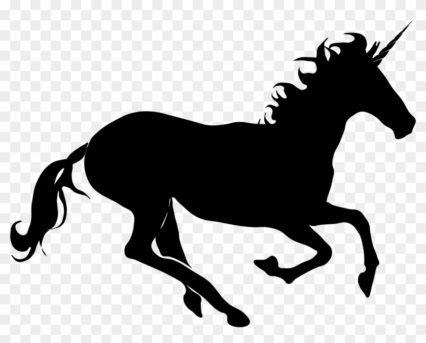 Magical Silhouette No Big Image Png - Shadow Of The Unicorn Clipart #3222088