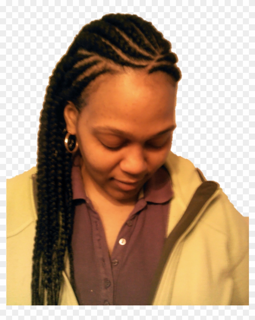 Cornrow Updo With - Dreadlocks Clipart