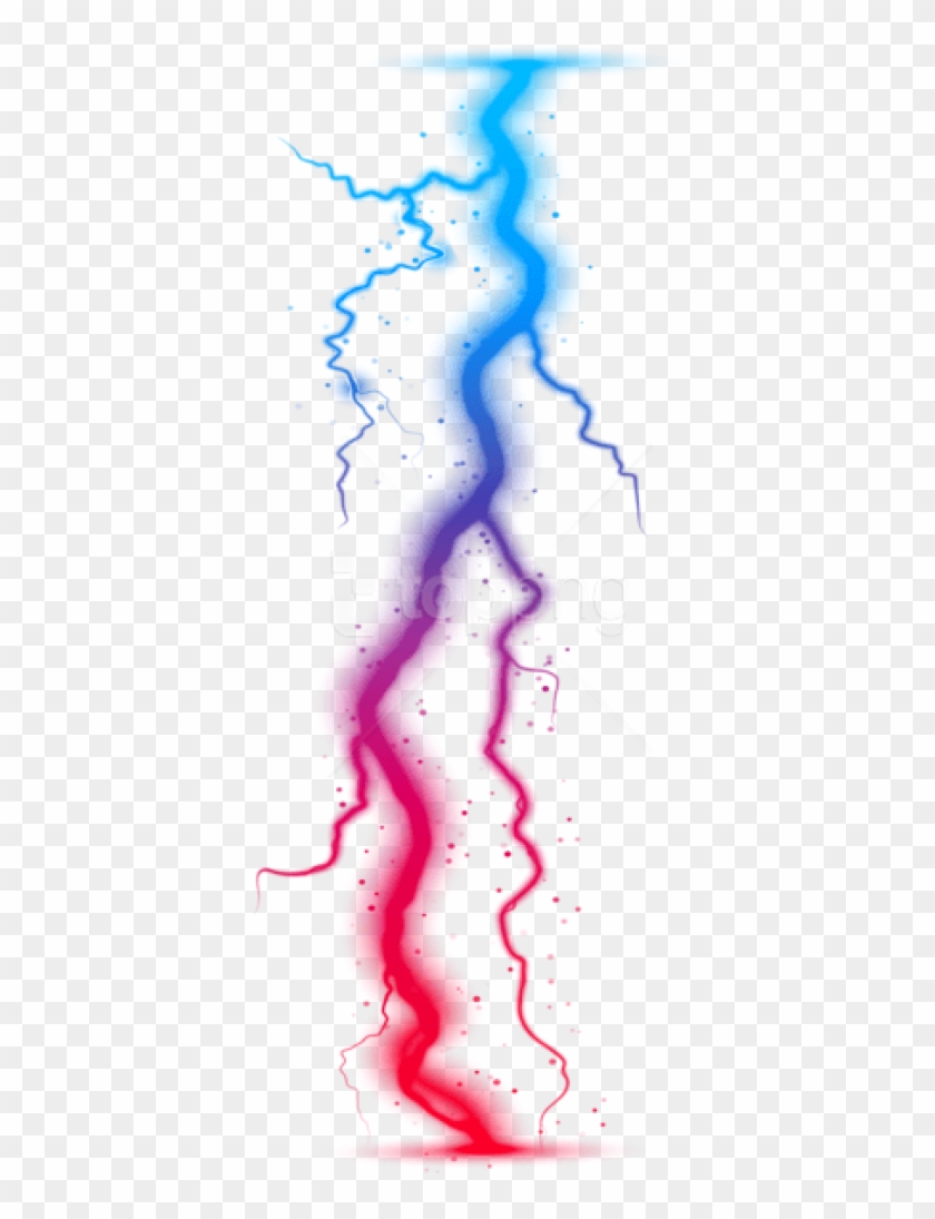 Free Png Download Colorful Lightning Transparent Png - Lightning Clipart Transparent Background