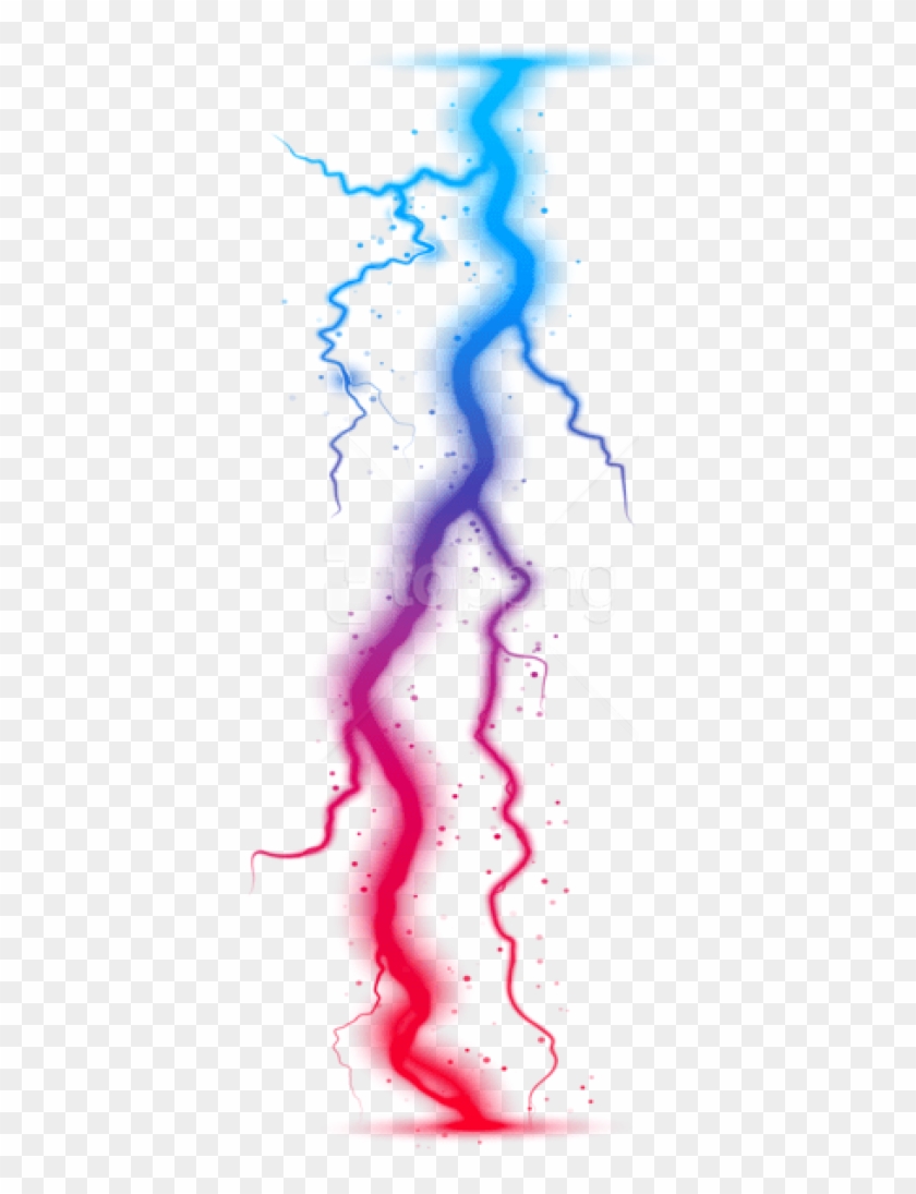 Free Png Download Colorful Lightning Transparent Png - Lightning Clipart Transparent Background #3222188