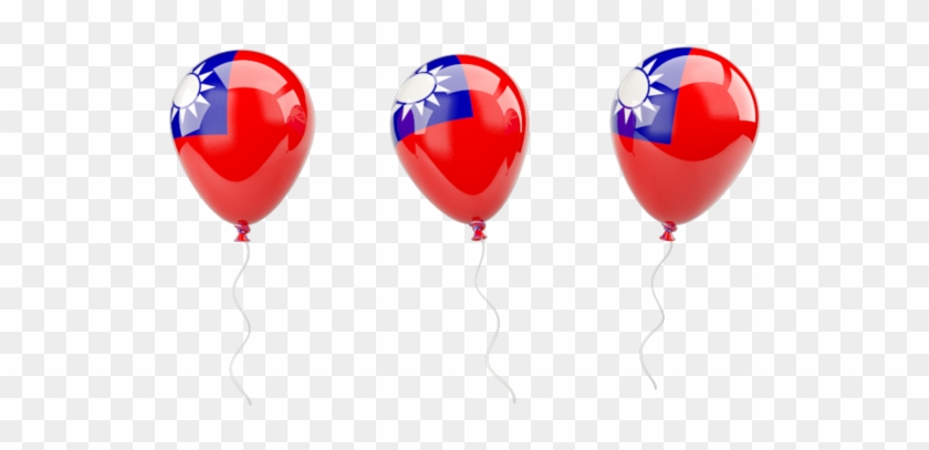 Taiwan Flag Transparent Png - Australia Flag In Balloon Clipart