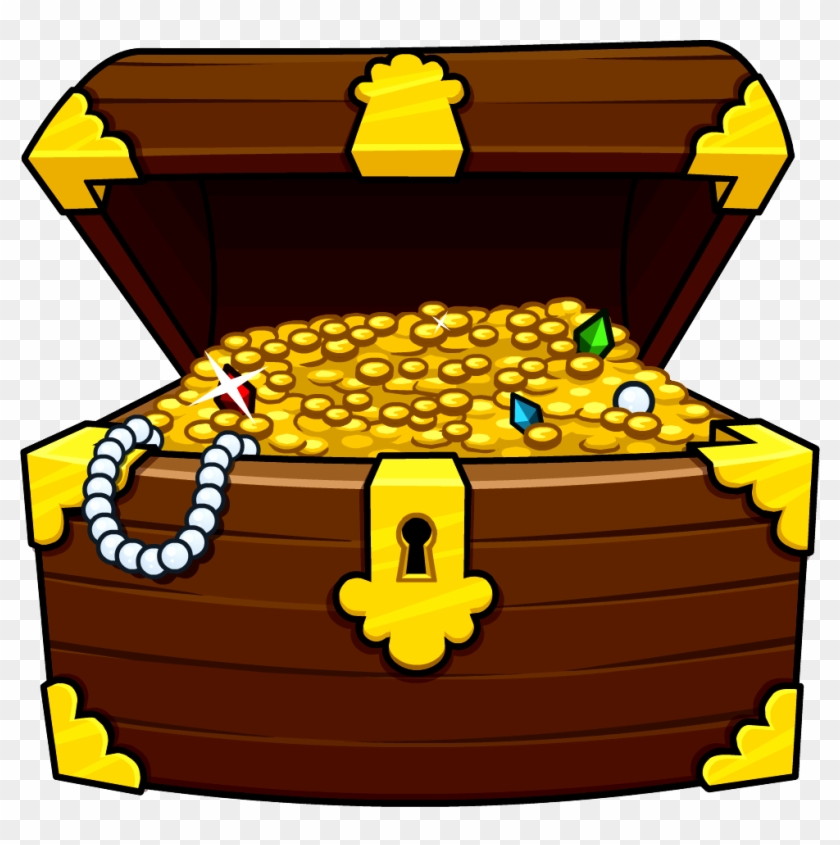 Treasure Chest Clipart At Getdrawings - Pirate Treasure Chest Clipart - Png Download #3222681