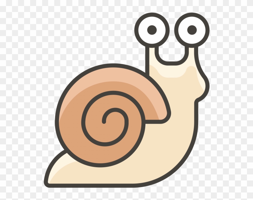 Snail Emoji Icon - Caracol Icon Clipart