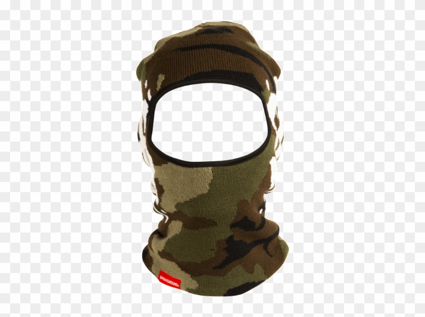 Camo Money Drip Ski Mask - Beanie Clipart