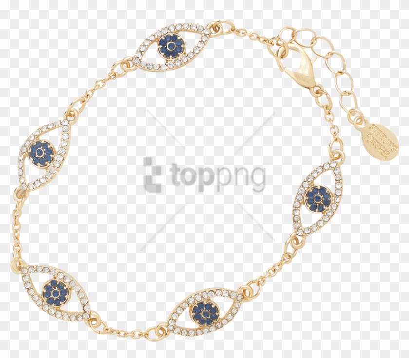 Free Png Buy Gold Evil Eye Bracelet Png Image With - Buy Gold Evil Eye Bracelet Clipart #3223016