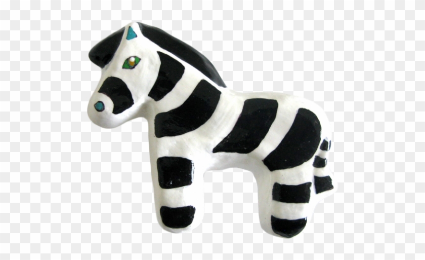 Zebra Drawer Knob - Mane Clipart