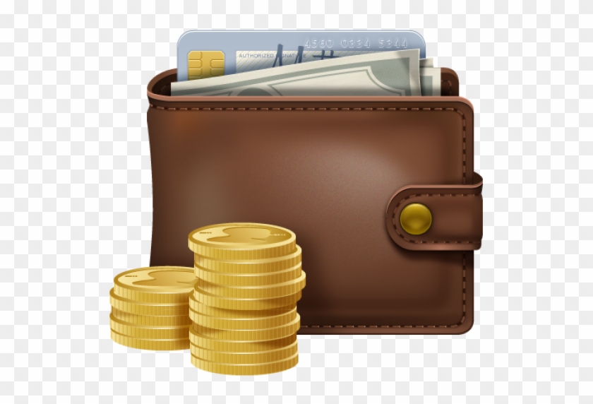 Wallet Png Free Download - Wallet With Money Png Clipart
