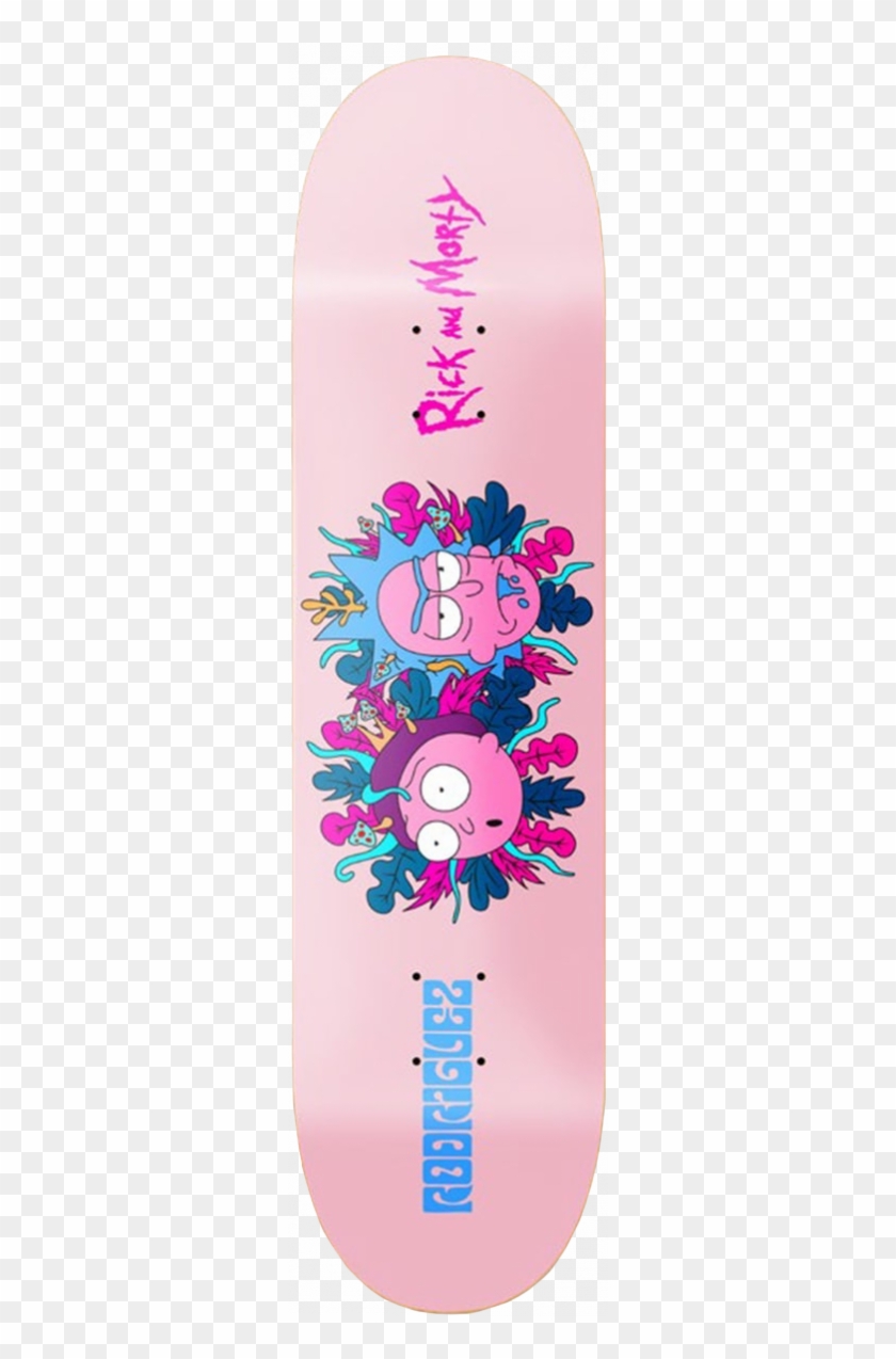 Rick And Morty - Rick And Morty Skateboard Collab Clipart #3223231