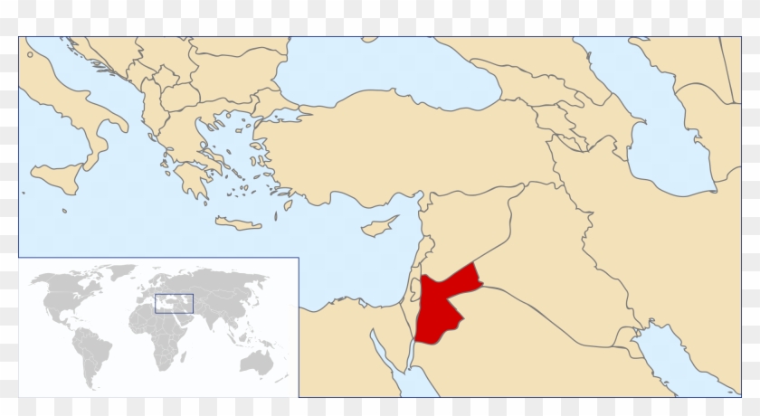 Jordan - Jordan Location Clipart #3223633