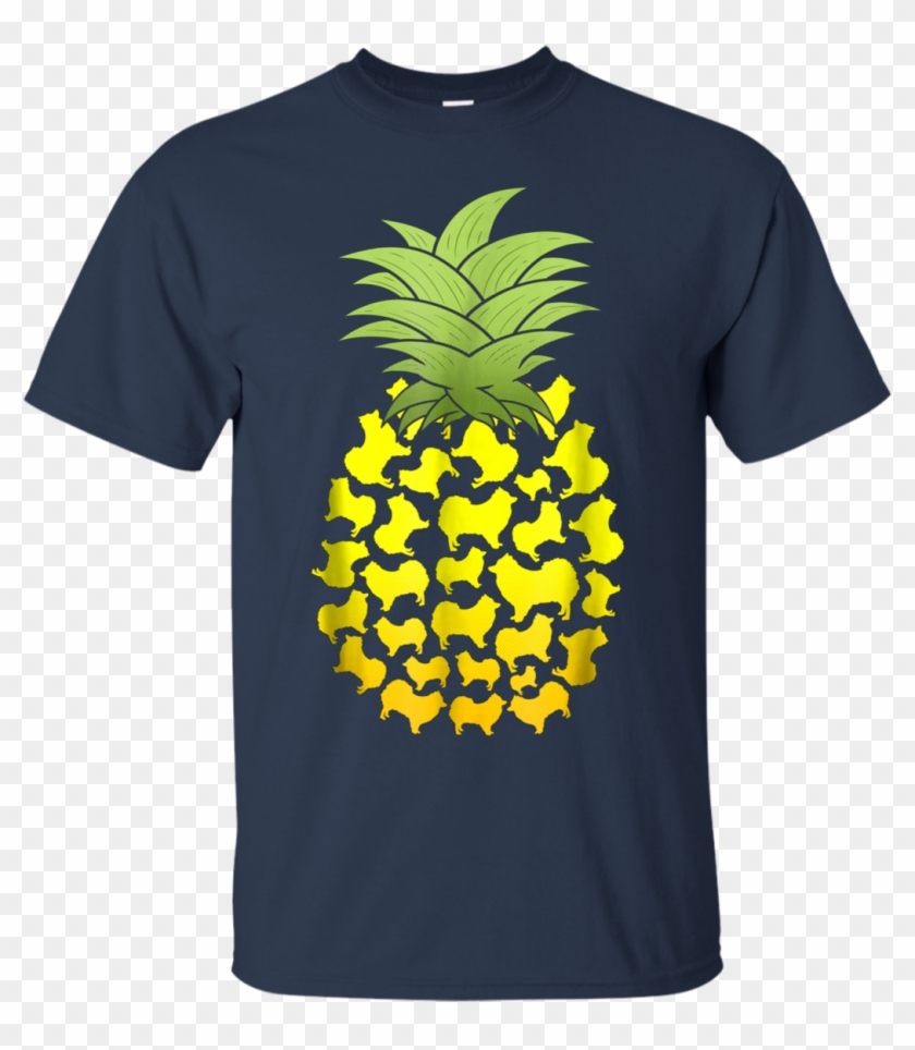 Tropical Pineapple Pomeranian T Shirt Pompom Pom Tumbleweed - Colin Kaepernick Nike Shirt Clipart