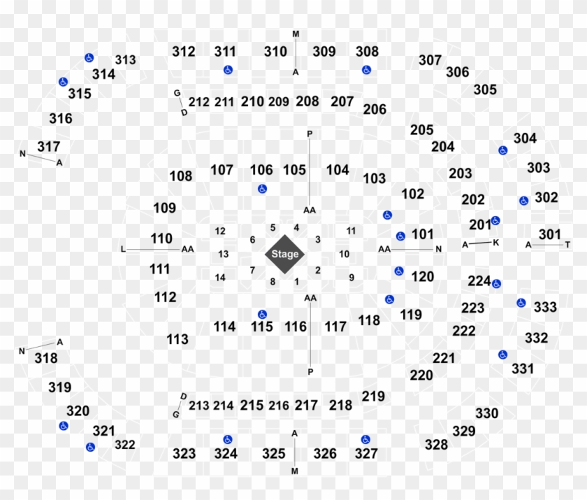 Bridgestone Arena Concert Seating Dave Matthews Band - Bridgestone Arena Clipart #3224001